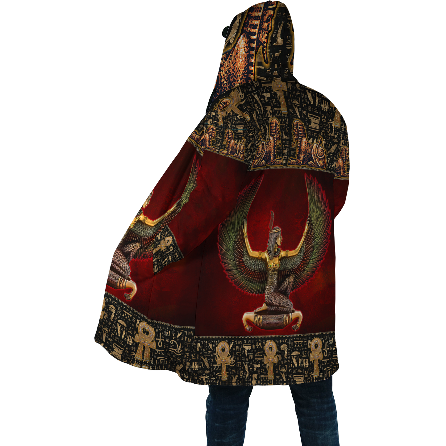 Egyptian Ancient Beautiful Queen Egyptian 3D printed Coat