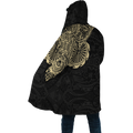 Amazing Polynesian Maori Tattoo Unisex Deluxe Hoodie ML