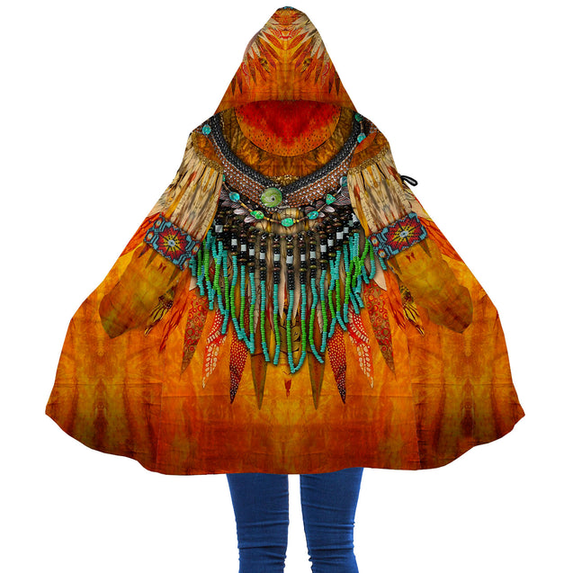 Native American 3D All Over Printed Legging + Cloak