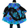 Custom name Aboriginal Naidoc Week 2021 Blue Turtle Lizard Cloak shirts