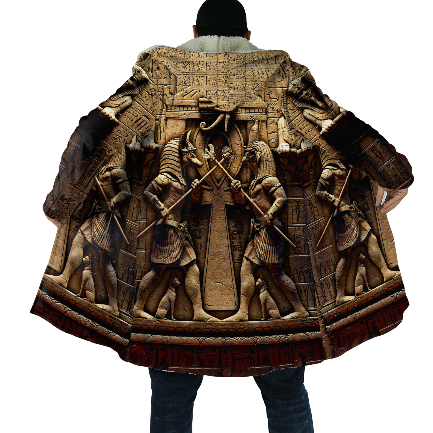 Anubis Ancient Egyptian Mythology Culture unisex 3D printed Coat