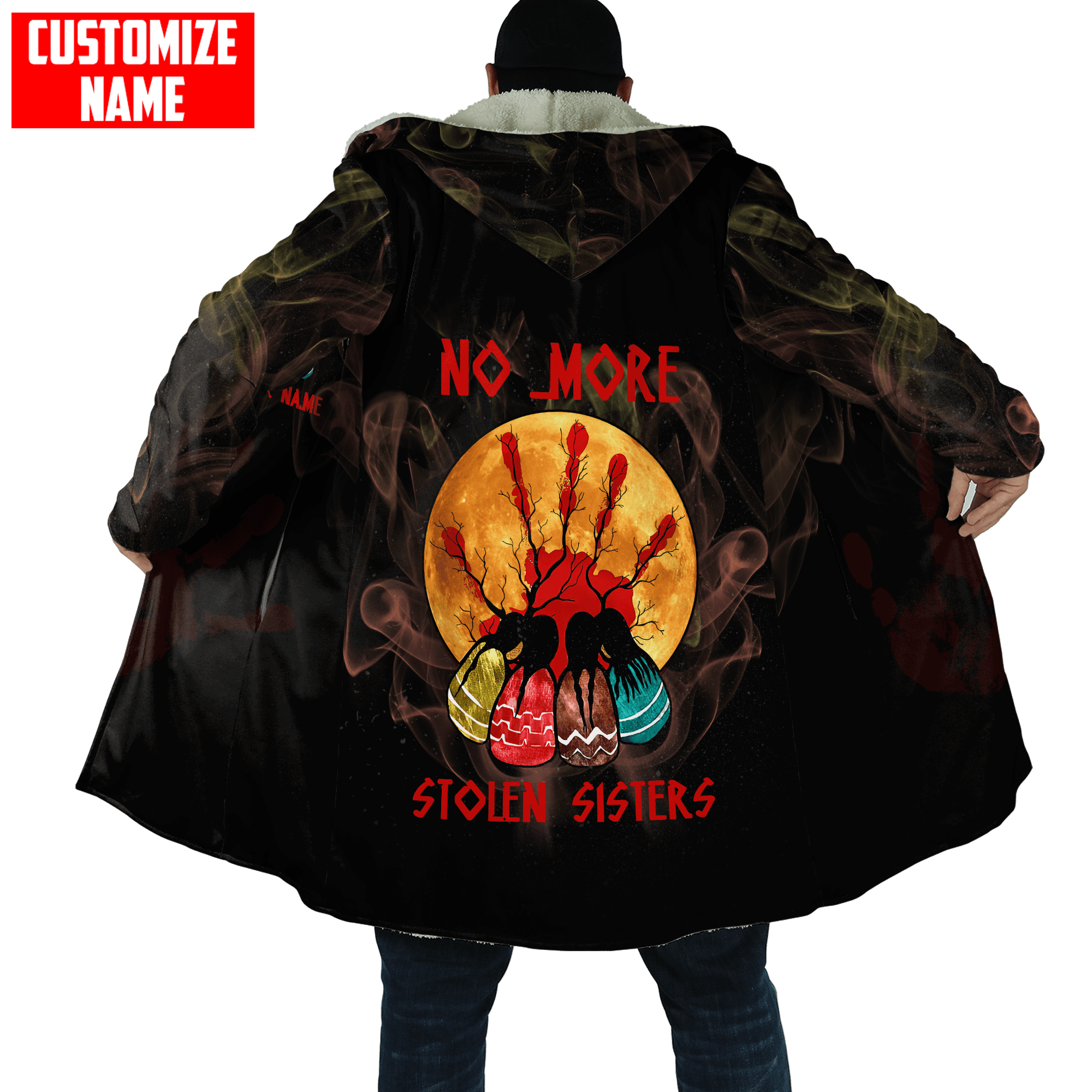 Customized name Native American No More Stolen Sisters 3D All Over Printed Unisex Shirts