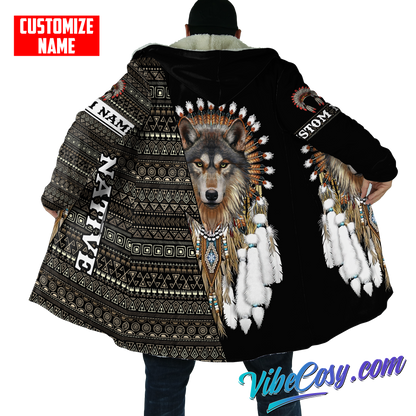Customized Name Native American 3D All Over Printed Unisex Shirts