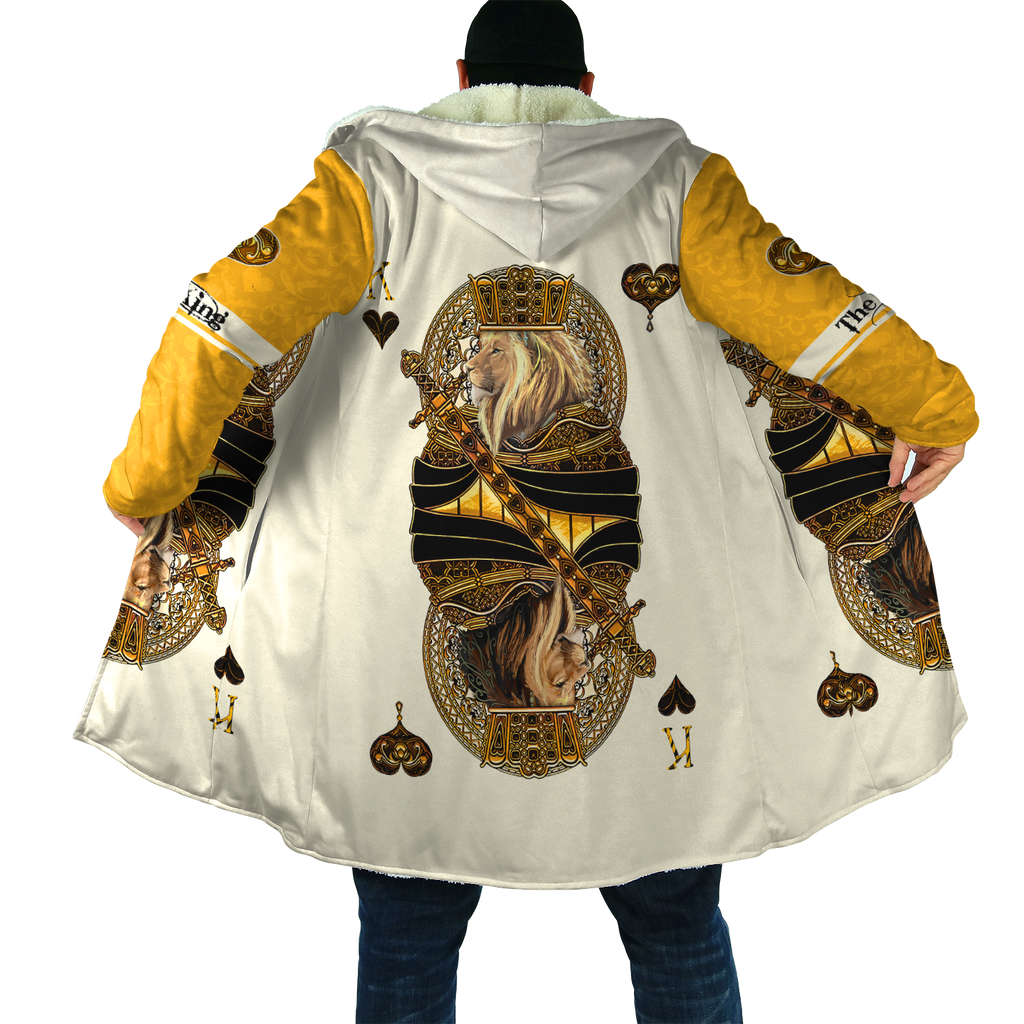 Yellow Alpha King Heart Lion  3D All Over Printed Unisex Shirts