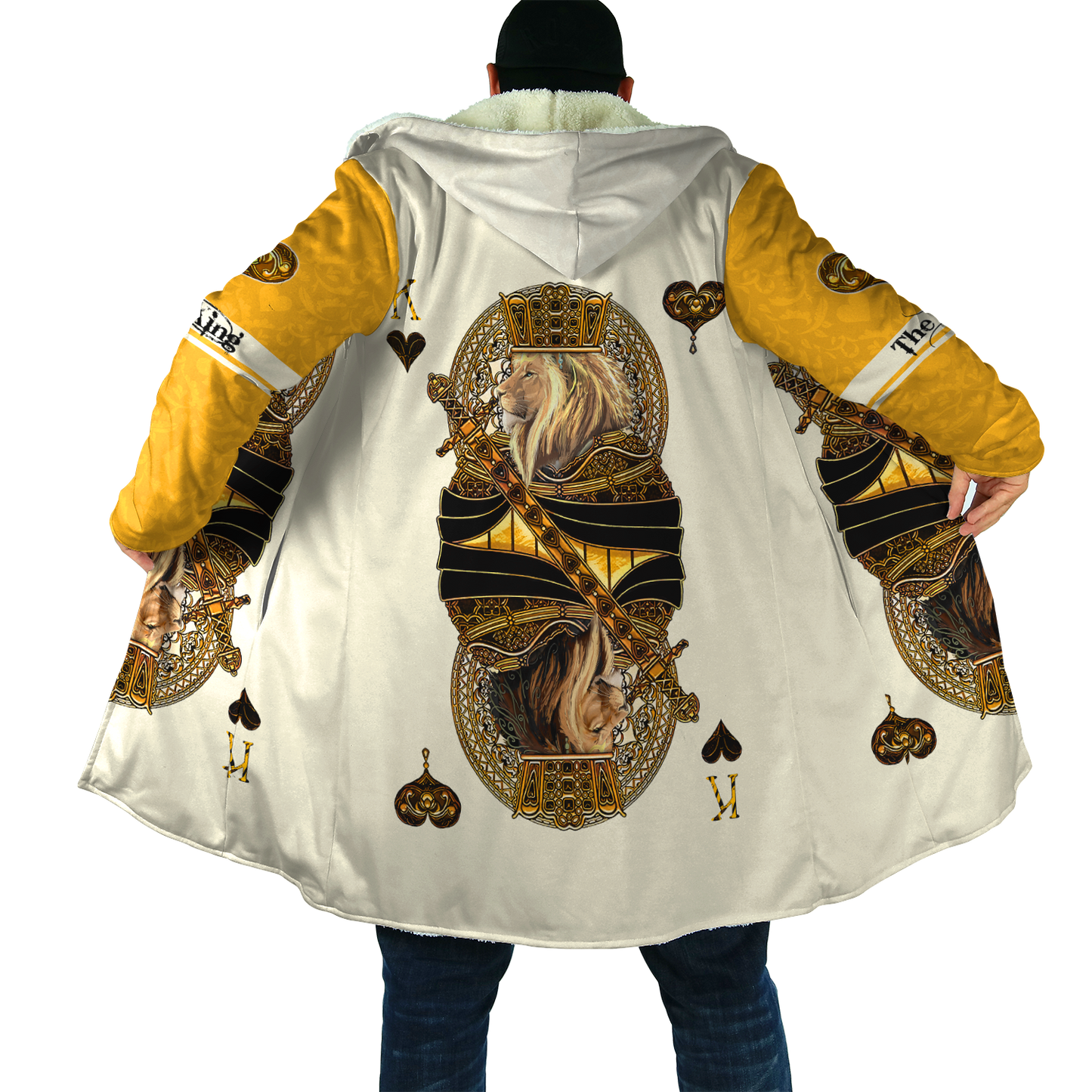 Yellow Alpha King Heart Lion  3D All Over Printed Unisex Shirts