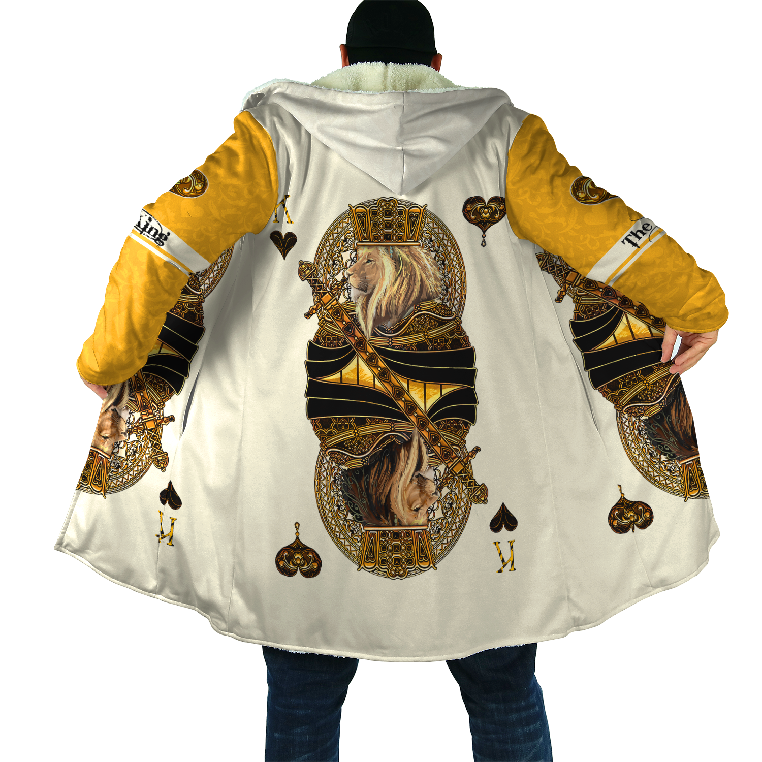Yellow Alpha King Heart Lion  3D All Over Printed Unisex Shirts
