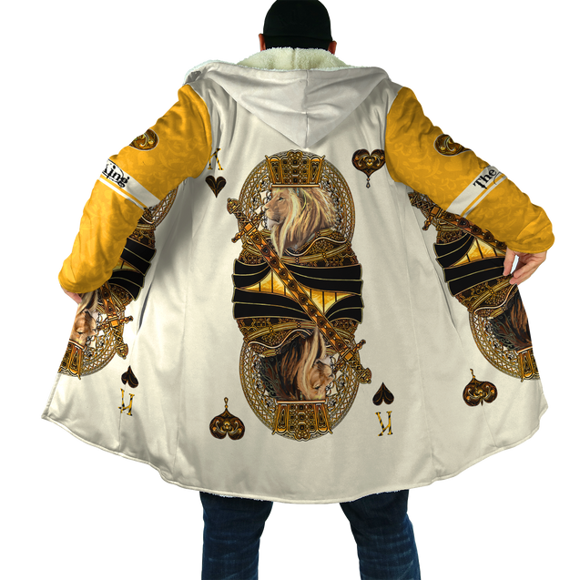 Yellow Alpha King Heart Lion  3D All Over Printed Unisex Shirts