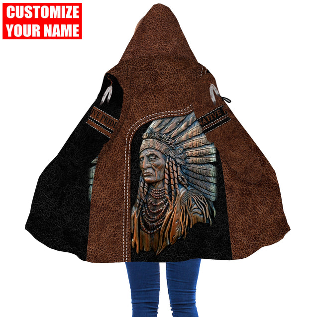 Customized Name Native American 3D All Over Printed Shirts for Women