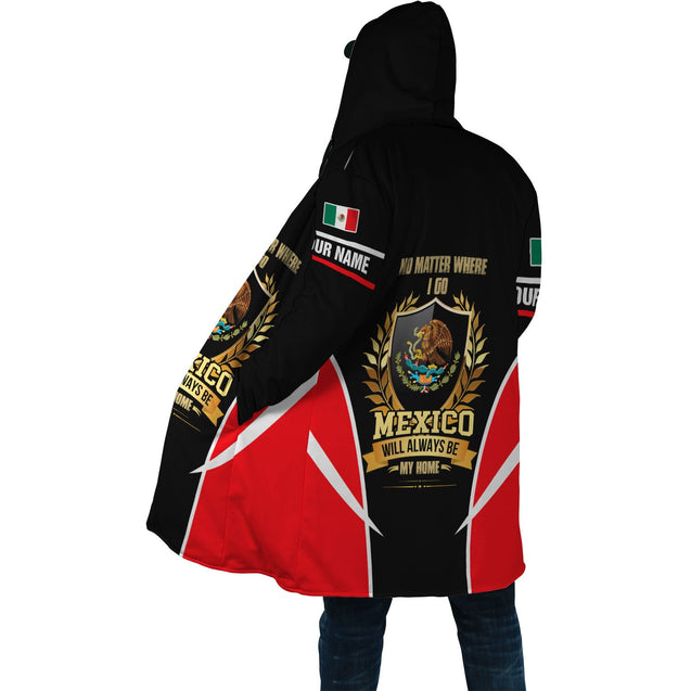 Personalized Name Aztec Mexico 3D All Over Printed Hoodie