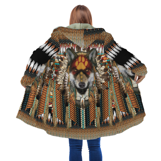 Native American 3D All Over Printed Legging + Cloak