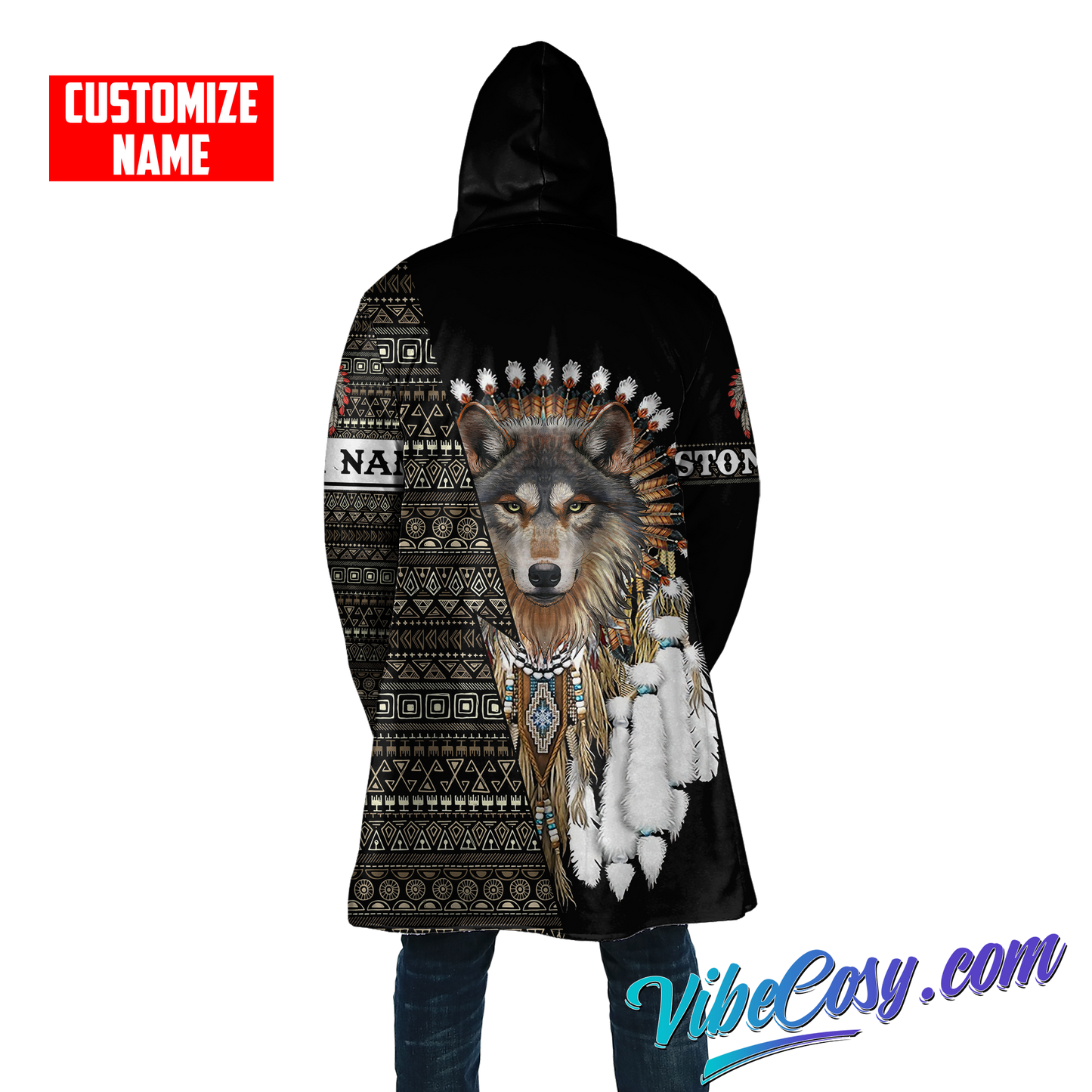 Customized Name Native American 3D All Over Printed Unisex Shirts