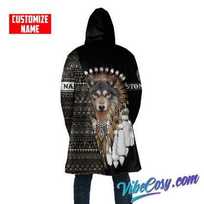 Customized Name Native American 3D All Over Printed Unisex Shirts