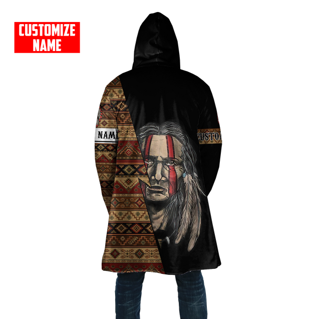 Customized name Native American 3D All Over Printed Unisex Shirts