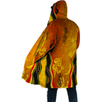 Aboriginal Rock Painting Hand Lizard Cloak shirts