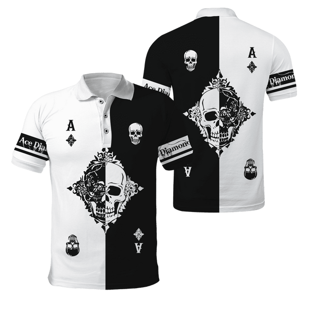 Ace Diamond 3D All Over Printed Unisex Shirts