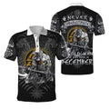 December Man Viking 3D All Over Printed Shirts For Men and Women AM102032S12