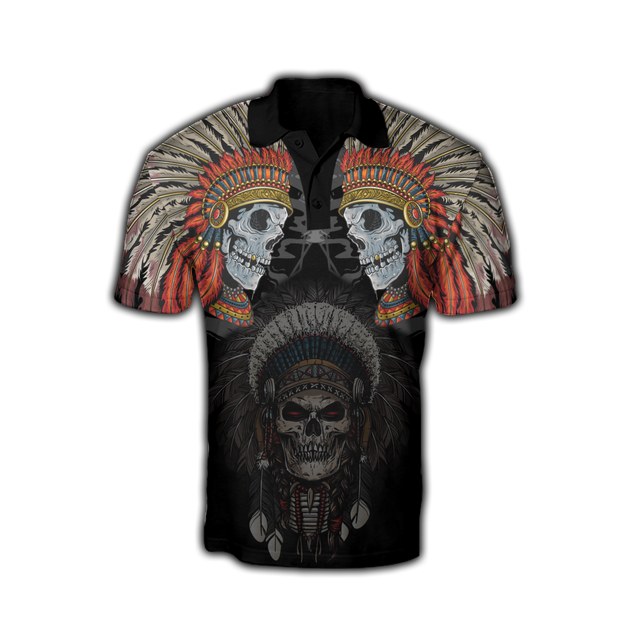 Native Skull 3D All Over Printed Hoodie Shirts For Men And Women MH09122003