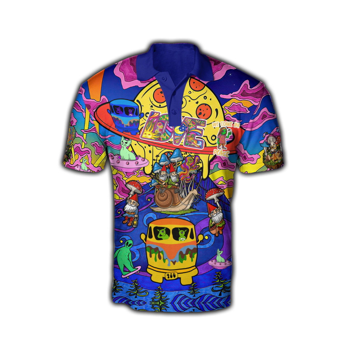 Trip To Galaxy Hippie Guys 3D All Over Printed Hoodie Shirts For Men And Women MH08122005HH