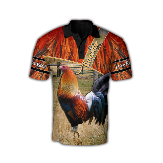 Premium Rooster 3D Printed Unisex Shirts