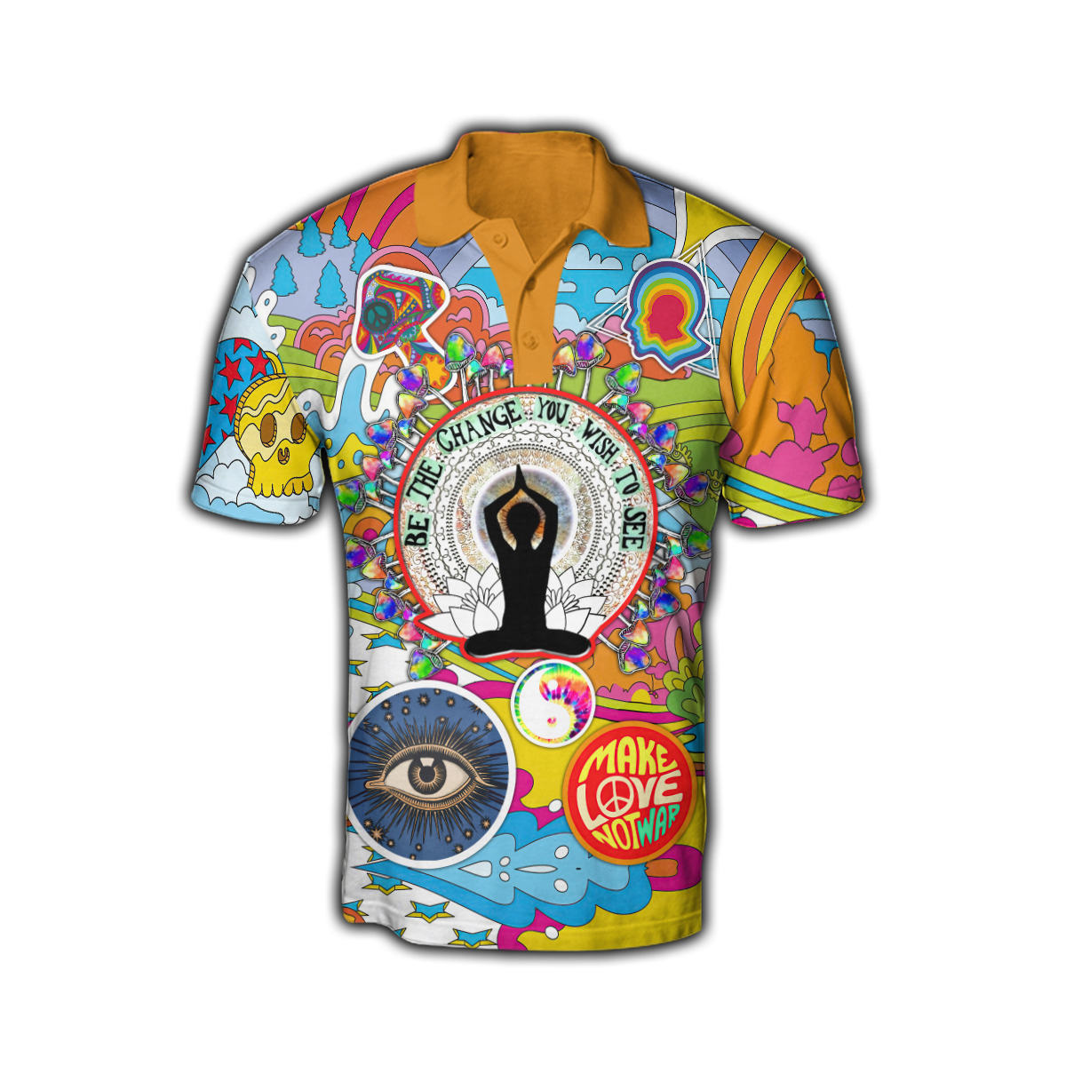 Hippie Art 3D All Over Printed Hoodie Shirts For Men And Women MH09122001HH