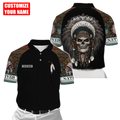 Customized name Native American 3D All Over Printed Unisex Shirts