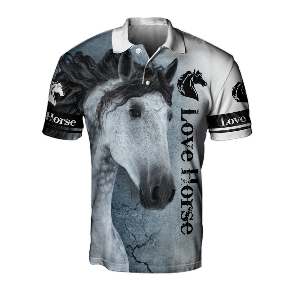 Love Horse 3D All Over Printed Hoodie Pi112055