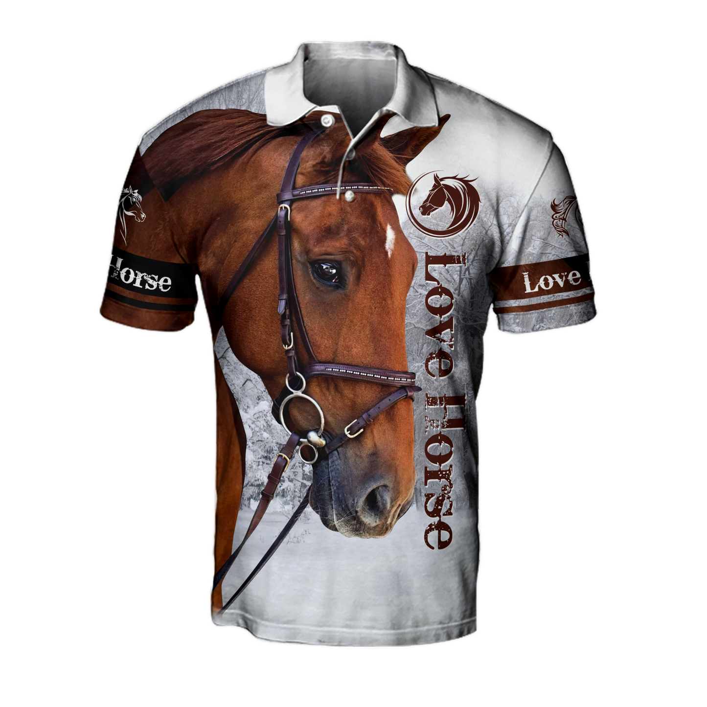 Love Horse 3D All Over Printed Shirts Pi05012102
