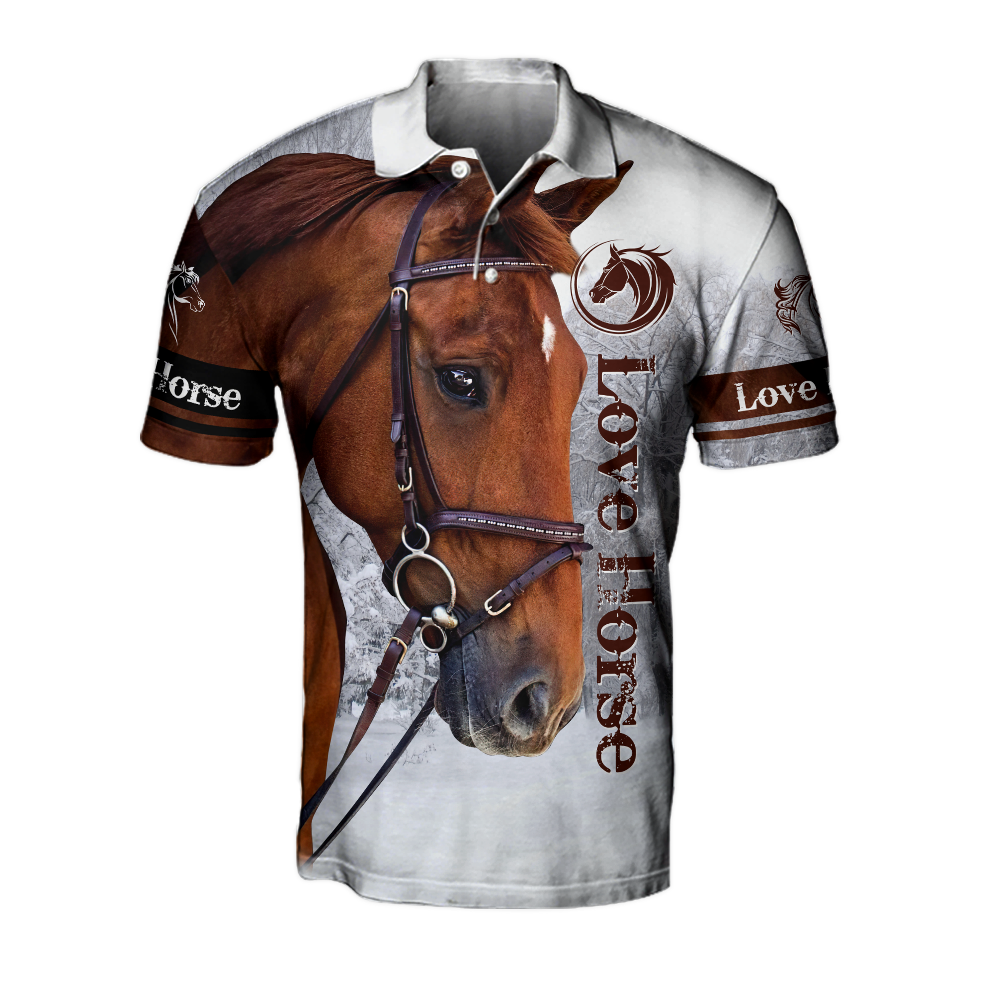 Love Horse 3D All Over Printed Shirts Pi05012102