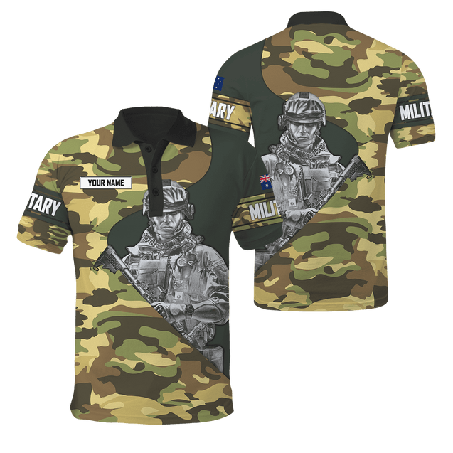 Personalized Australian Army Anzac Day 3D Printed Unisex Shirts TN