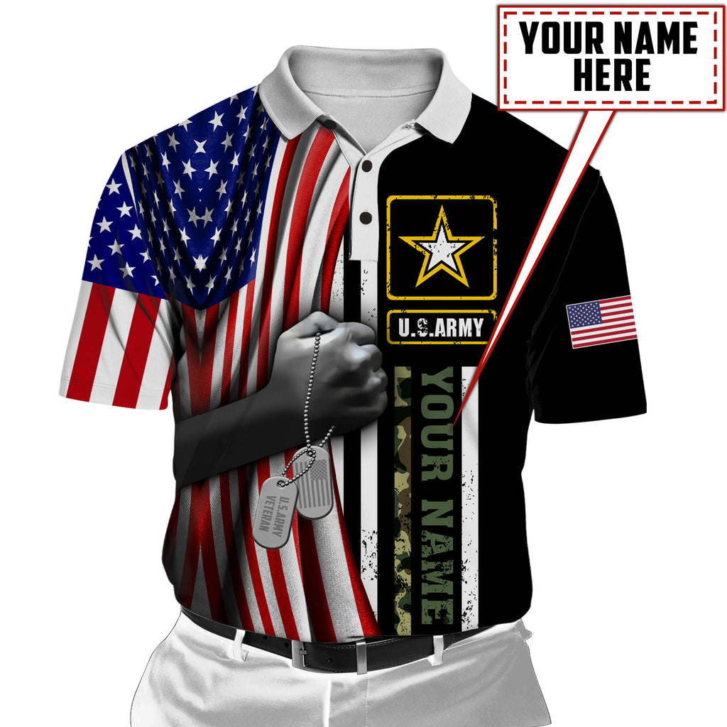 US Army 3D All Over Printed Unisex Shirts
