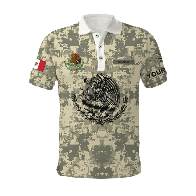 Personalized Mexican Army 3D All Over Printed Shirts