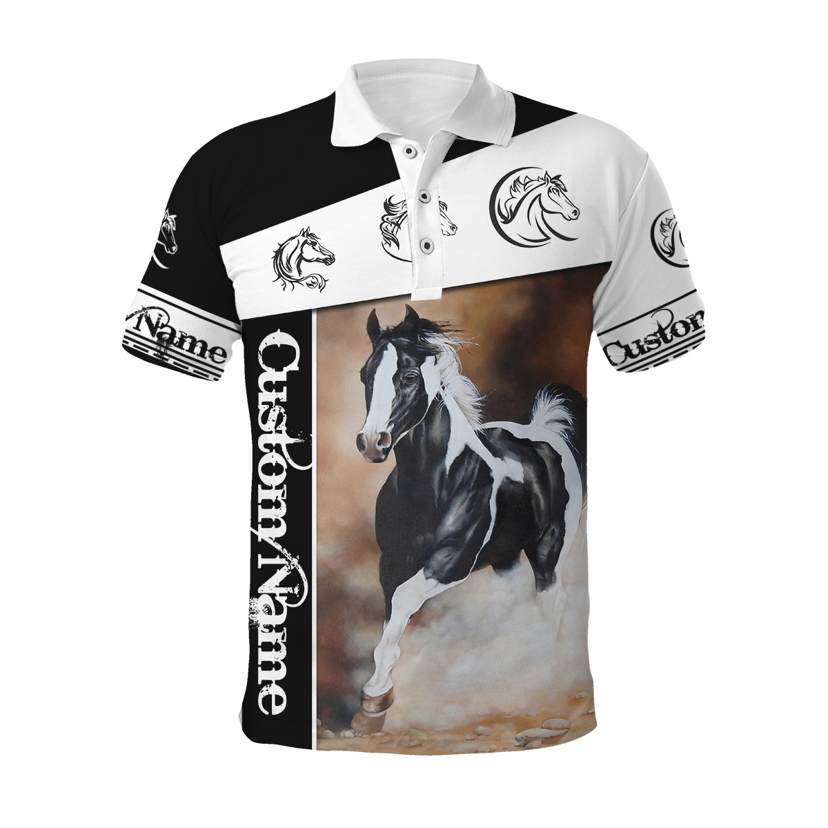 Horse Custom Name 3D All Over Printed Shirts For Men and Women TA09282003