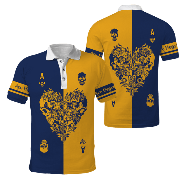 Ace Heart 3D All Over Printed Unisex Shirts