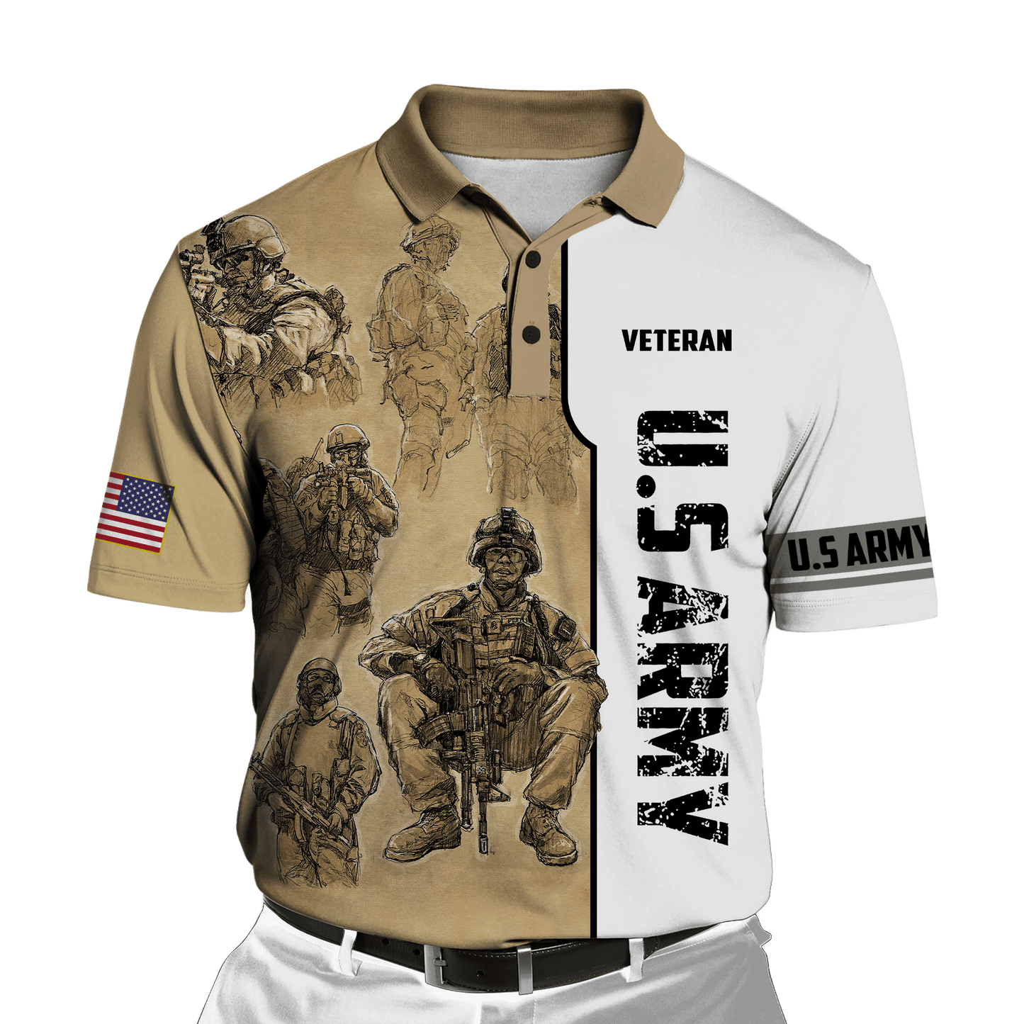 US Veteran 3D All Over Printed Unisex Hoodie Pi20052106