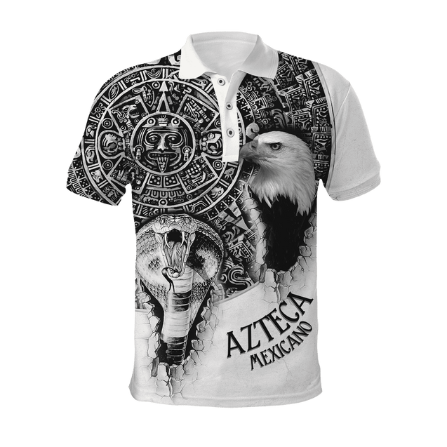 Azteca Mexicano 3D All Over Printed Unisex Shirts