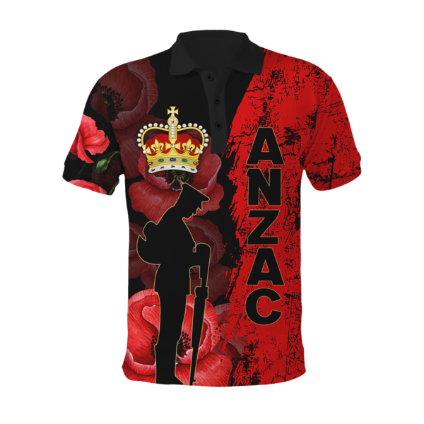 Anzac Day New Zealand Poppy 3D Printed Unisex Shirts TN NTN02042101