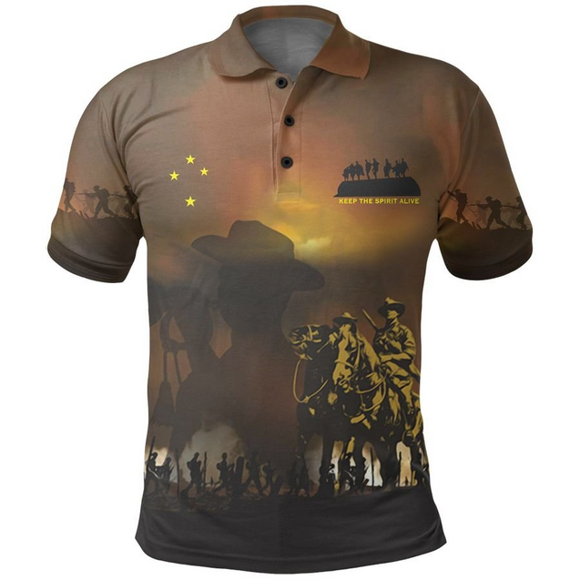 Premium Anzac Day Keep The Spirit Alive 3D Printed Unisex Shirts TN