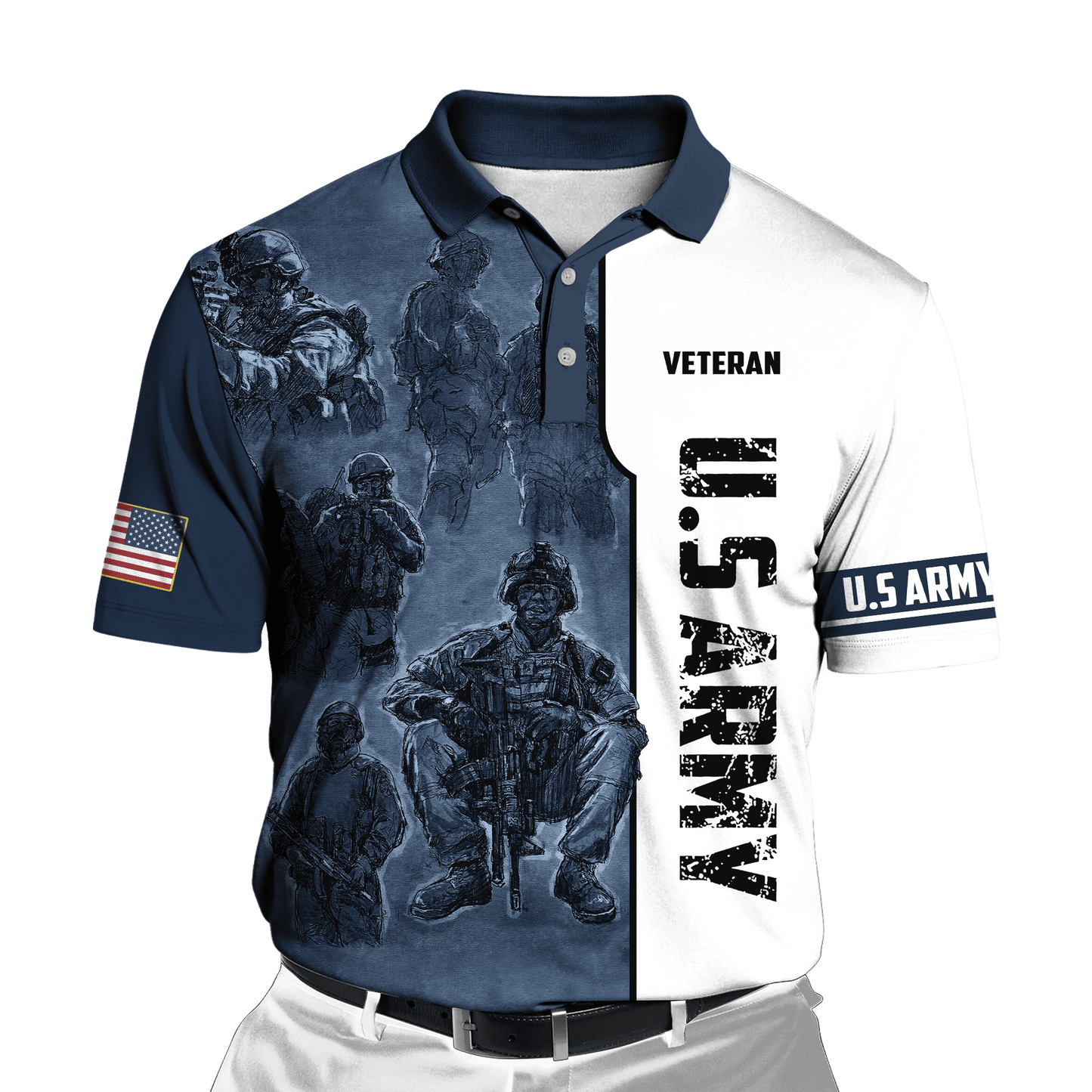 US Veteran 3D All Over Printed Unisex Hoodie Pi24052107