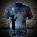 Premium Anzac Day Royal Australian Navy 3D Printed Unisex Shirts TN