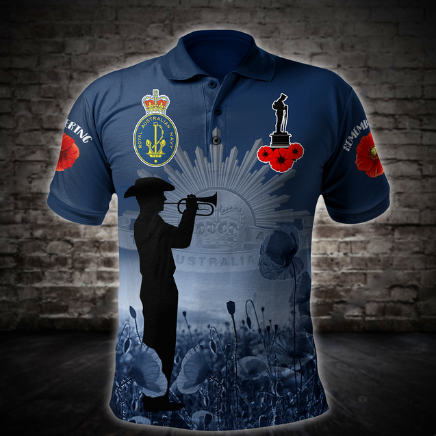 Premium Anzac Day Royal Australian Navy 3D Printed Unisex Shirts TN