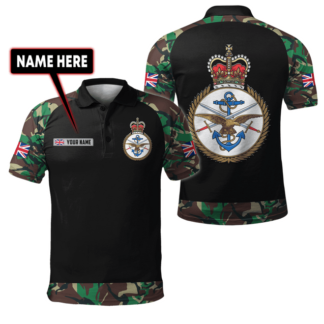 Custom Name XT British Armed Forces 3D Printed Shirts Pi25052104