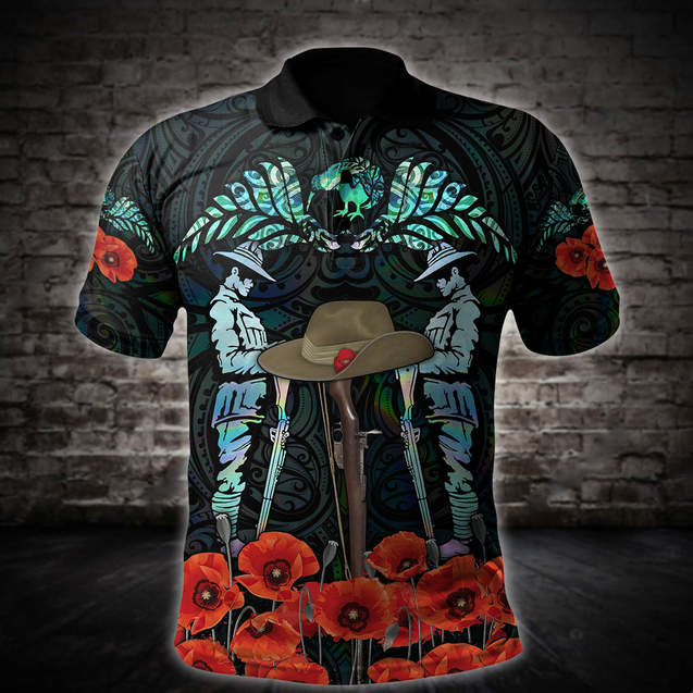 Premium Anzac Day Fern 3D Printed Unisex Shirts TN