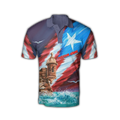 Custom Name Great Waves Puerto Rico Hoodie For Men And Women MH15032101