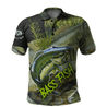 Bass fishing on skin 3D print fishing shirt for men and women