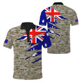 Remembrance Australia Camo Soldier 3D print shirts