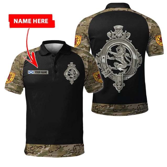 Custom Name XT British ARF Veteran 3D Printed Shirts Pi13042103