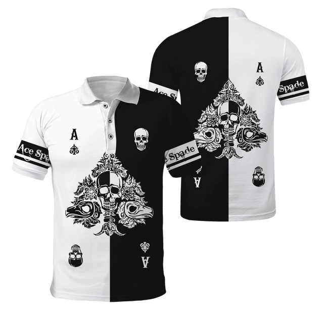 Ace Spade 3D All Over Printed Unisex Shirts