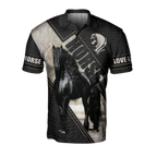 Black Horse 3D All Over Printed Hoodie Pi112058XT