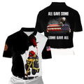 Firefighter 911 Patriot Day 3D All Over Printed Unisex Shirts