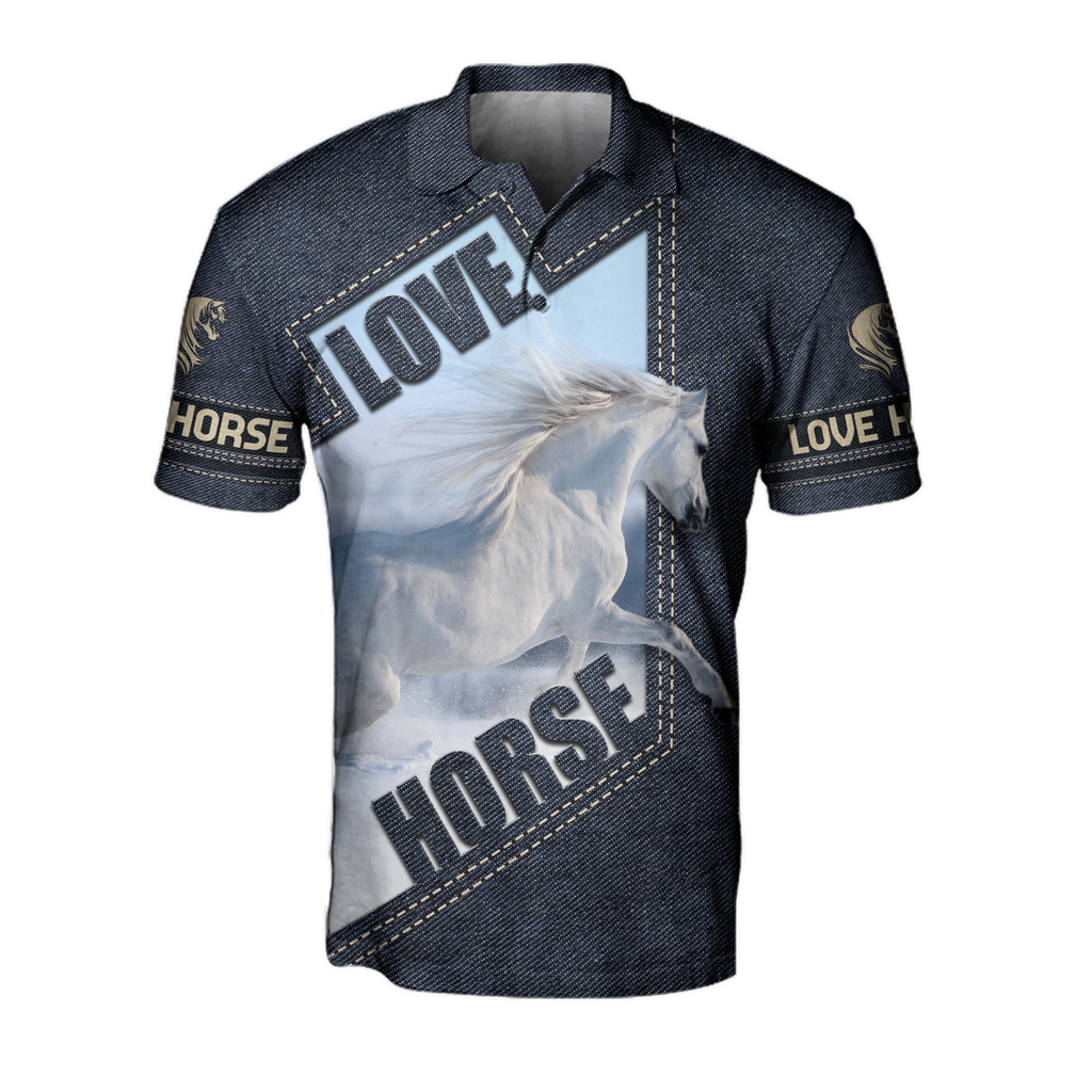 Love Horse  3D All Over Printed Shirts Pi112094XT